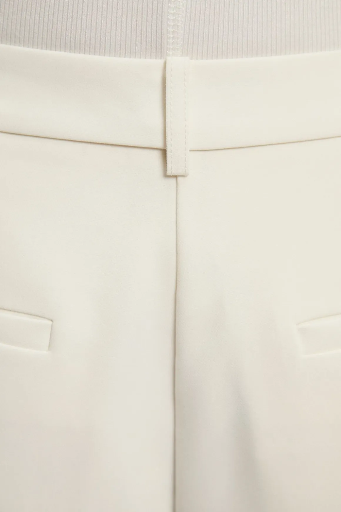 Pantalon Tailleur Évasé Poli
