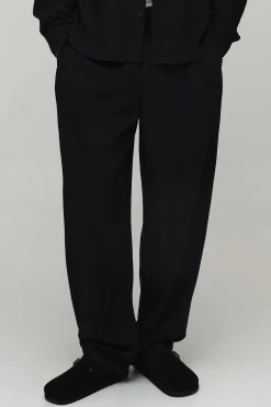 boohooMAN Pantalon Tall En Mélange De Lin Coupe Ballon Avec Ceinture Bicolore<Homme Pantalons Tall|Tout Afficher