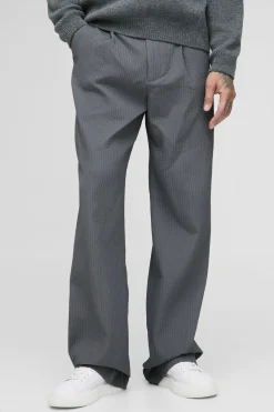Pantalon Technique Grand à Pliés et Coupe Décontractée