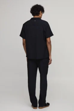 boohooMAN Pantalon Texturé À Plis Irréguliers Coupe Fuselée<Homme Tout Afficher|Pantalons Grande Taille