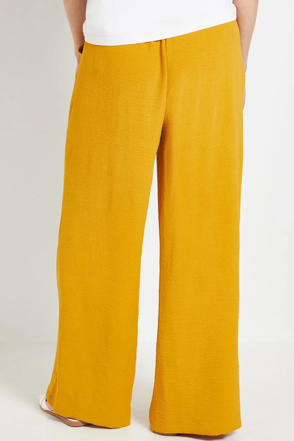 Pantalon Tissé À Cordon De Serrage