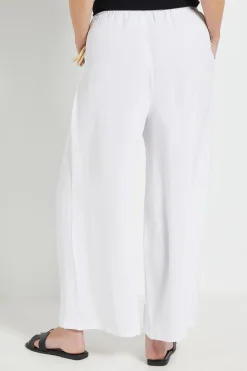 Pantalon Tissé À Cordon De Serrage Petite