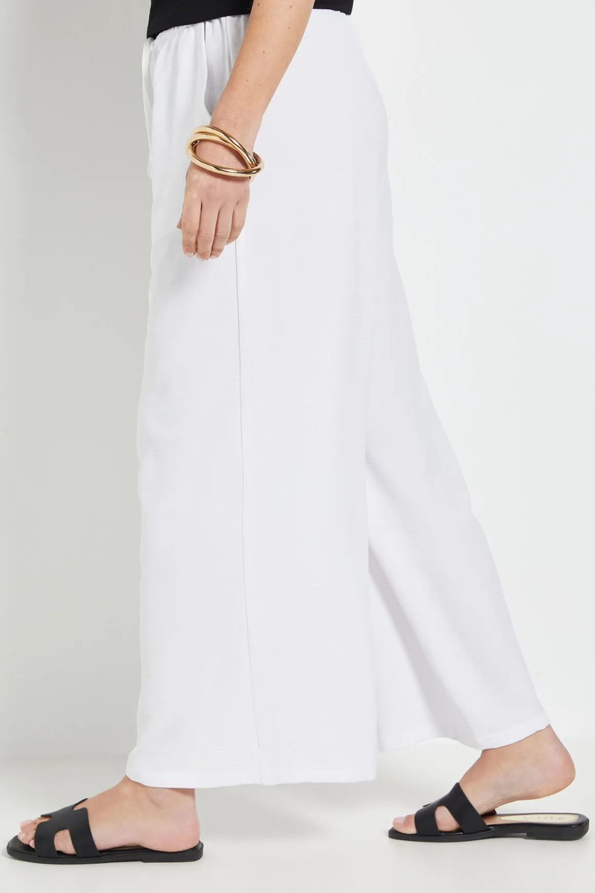 Pantalon Tissé À Cordon De Serrage Petite