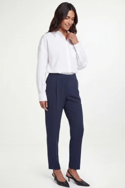 Wallis Pantalon Tissé À Jambe Fuselée<Femme Pantalons