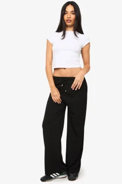 boohoo Pantalon tissé texturé<Femme Pantalons|Tailleurs