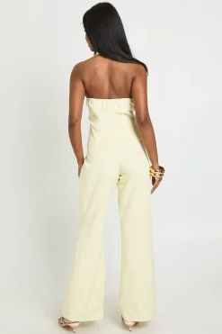 Pantalon Évasé Ajusté Avec Détail Zippé