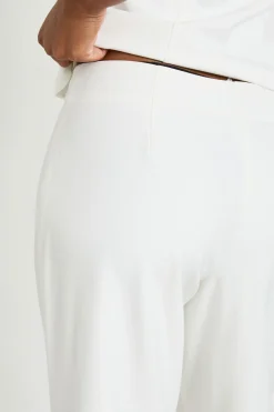 Pantalon Évasé Ajusté Avec Détail Zippé