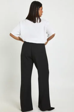 Pantalon Évasé Ajusté Boohoo Basics Grande Taille