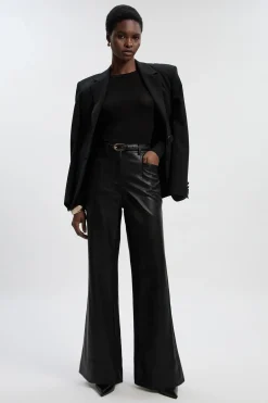 KarenMillen Pantalon Évasé Ajusté en synthétique Petite Taille<Femme Pantalons|Tailleurs