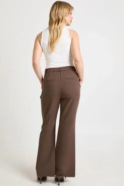Pantalon Évasé Ajusté Essentiel Petite