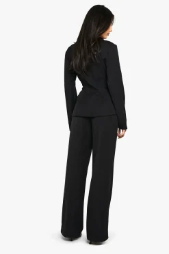 boohoo Pantalon Évasé Ajusté Et Structuré<Femme Pantalons|Tailleurs