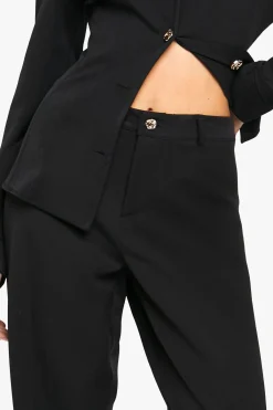 boohoo Pantalon Évasé Ajusté Et Structuré<Femme Pantalons|Tailleurs
