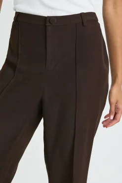 Pantalon Évasé Ajusté Tailleur