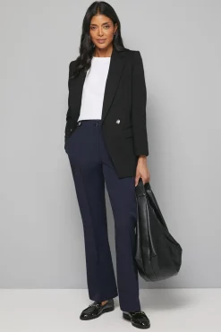 Pantalon Évasé Chic Marine