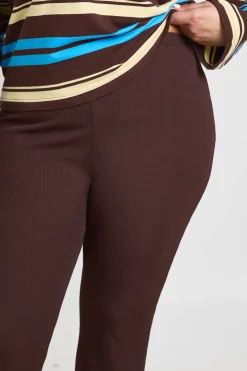 Pantalon Évasé Côtelé Boohoo Basics Plus