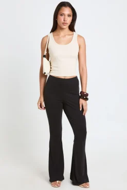 Pantalon Évasé En Modal