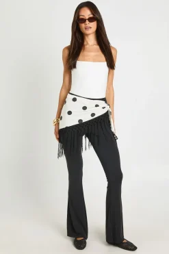 boohoo Pantalon Évasé En Modal Coupe Tall<Femme Pantalons