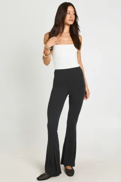 boohoo Pantalon Évasé En Modal Coupe Tall<Femme Pantalons