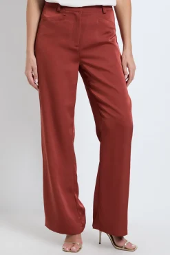 Pantalon Évasé Souple Décontracté