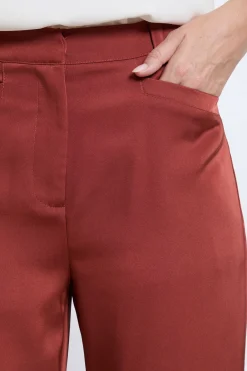 Pantalon Évasé Souple Décontracté