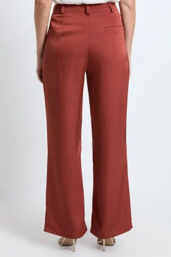 Pantalon Évasé Souple Décontracté