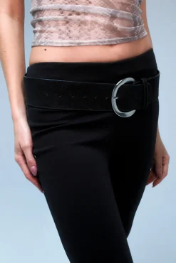 Pantalon Évasé Stretch Sculptant Premium
