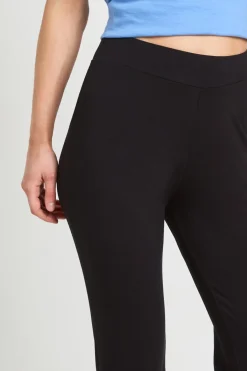 boohoo Pantalon Évasé Taille Haute Basique Petite<Femme Pantalons|Basiques