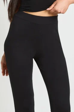 boohoo Pantalon Évasé Taille Haute Basique Coupe Tall<Femme Pantalons|Basiques