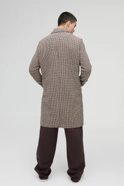 boohooMAN Pardessus à col en<Homme Manteaux Et Vestes