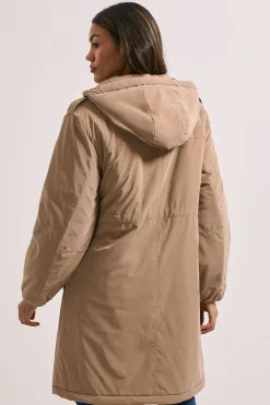 Parka à Manches Bouffantes