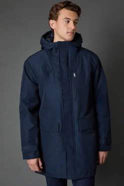 Parka Matelassée Marine