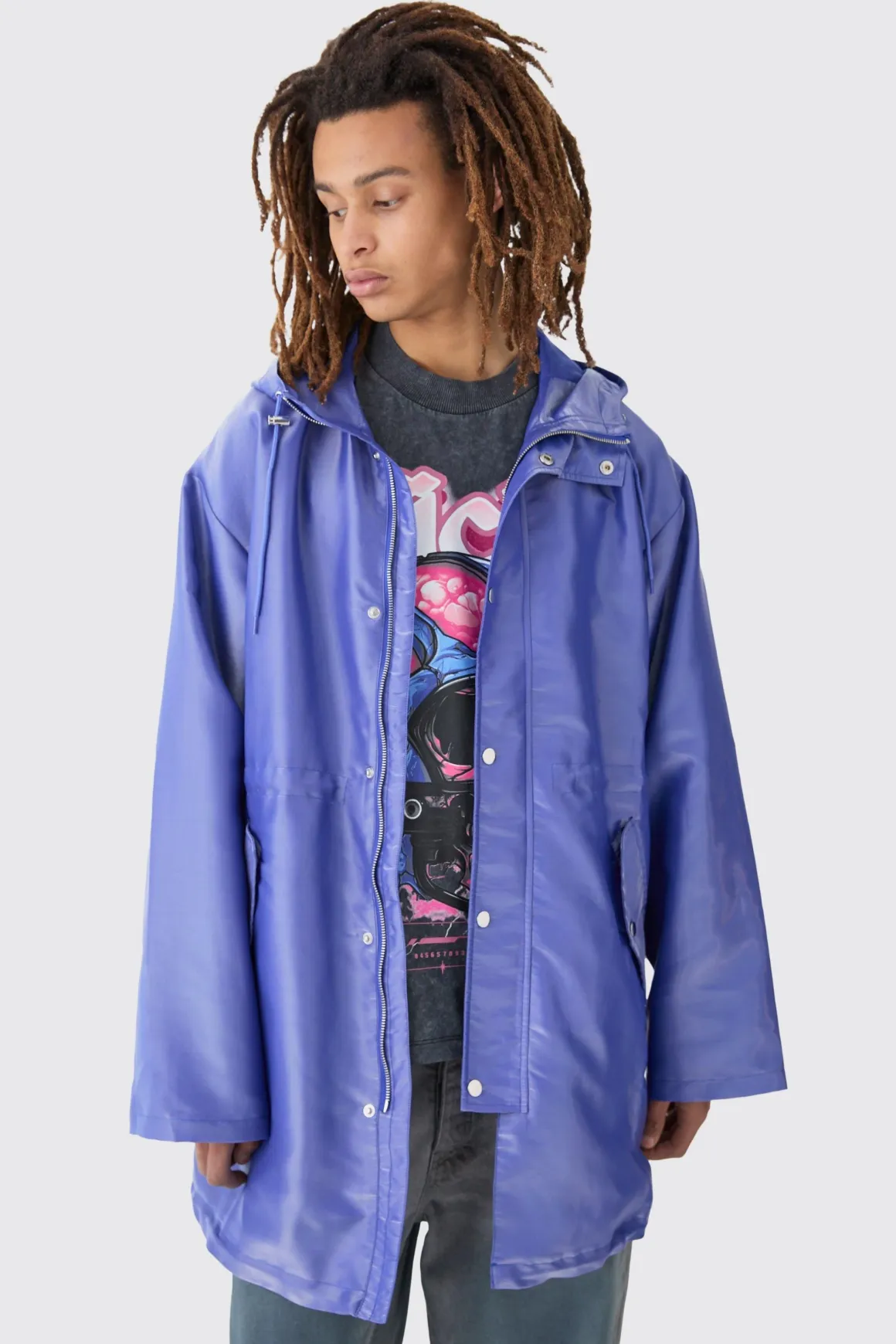 Parka Métallique Liquide