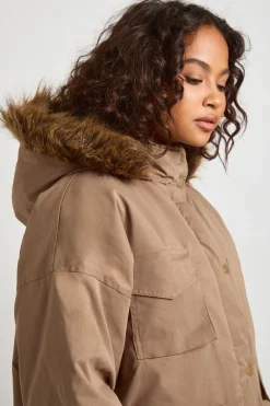 Parka utilitaire à poches