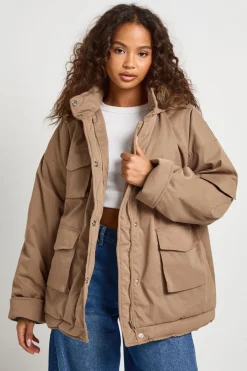 Parka utilitaire à poches