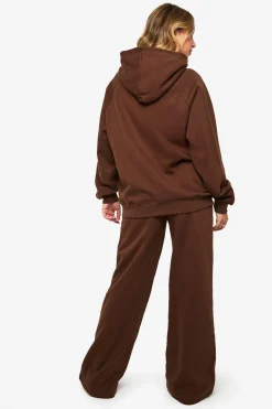 Petit détail pintuck, ceinture profonde, jogger à jambes larges
