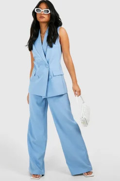 Petite Blazer Sans Manches