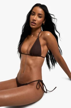 Petite culotte de bain Essentiels à nouer sur le côté