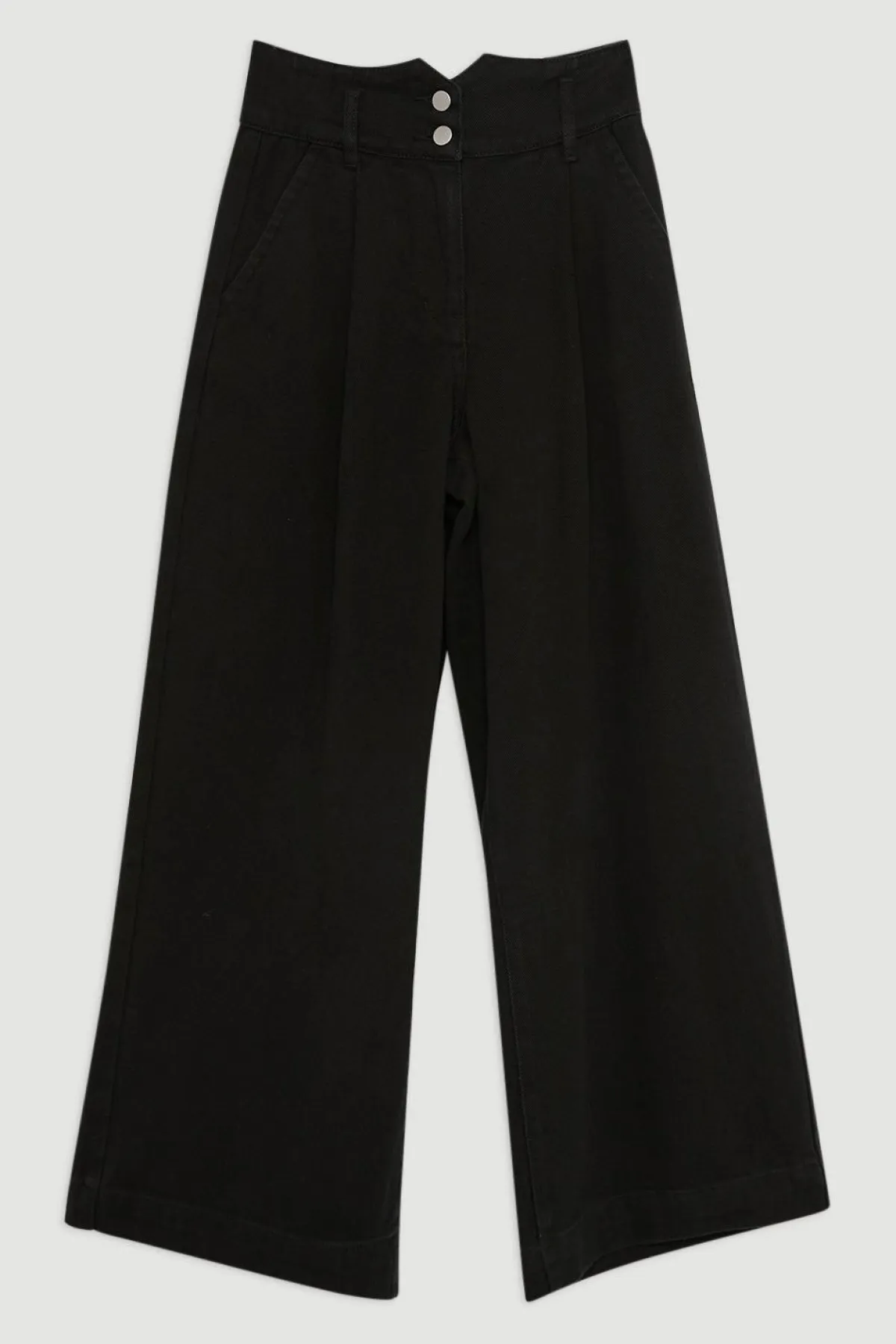 KarenMillen Petite Denim Wide Leg Trousers<Femme Denim|Jeans