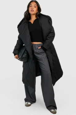 boohoo Petite - Doudoune oversize matelassée<Femme Doudounes|Vestes & Manteaux