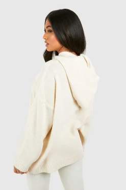 DSGN Studio Petite Dsgn Pull à Capuche Tricoté<Femme Pulls Et Gilets|Toutes Les Mailles