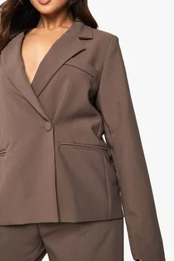 boohoo Petite Essential Oversized Blazer<Femme Tailleurs|Tops