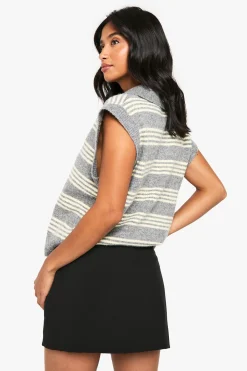 boohoo Petite jupe-short ajustée à drapé avant<Femme Jupes|Jupes