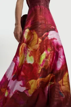 Petite Lily Macrae - Robe de Bal Tissée à Bretelles Texturée