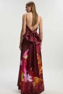 Petite Lily Macrae - Robe de Bal Tissée à Bretelles Texturée