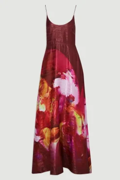 Petite Lily Macrae - Robe de Bal Tissée à Bretelles Texturée