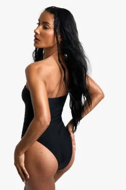 boohoo Petite Maillot de bain Essentiels Bandeau<Femme Maillots De Bain|Tenues De Plage