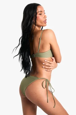 Petite Maillots de Bain Essentiels – Culotte à Lacets Latéraux