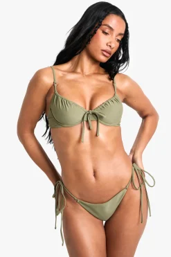 Petite Maillots de Bain Essentiels – Culotte à Lacets Latéraux