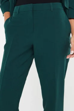 Petite Pantalon Uni Longueur Cheville