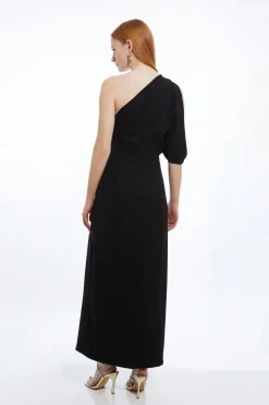 KarenMillen Petite robe maxi asymétrique sur mesure à épaule dénudée<Femme Tailleurs|Robes